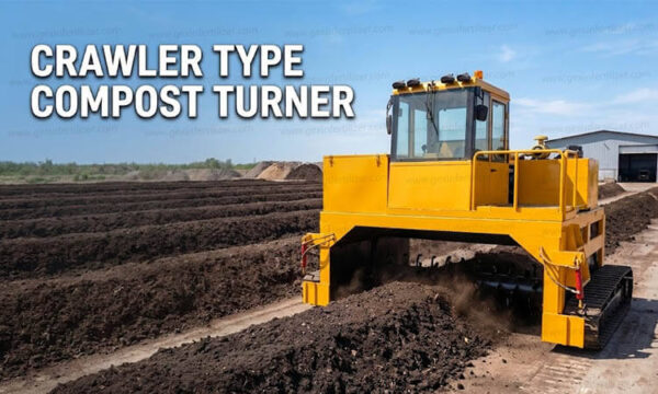 Industrial Crawler Type Compost Turner