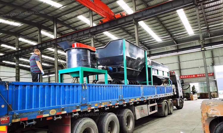 Powder Organic Fertilizer Production Line Shipped