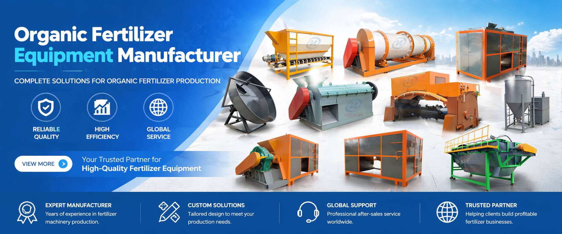 gexin organic fertilizer equipment manufacturer china