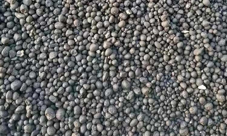 Cow dung pellets