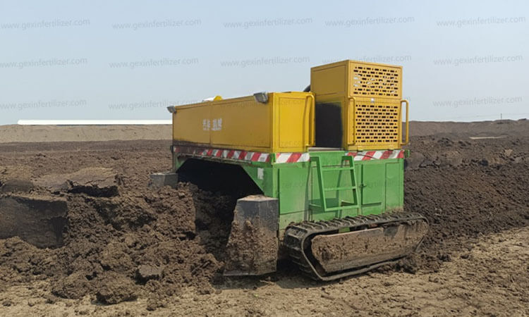 Crawler Type Composter Turner Applications