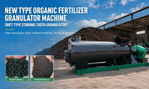 New Type Organic Fertilizer Granulator Machine
