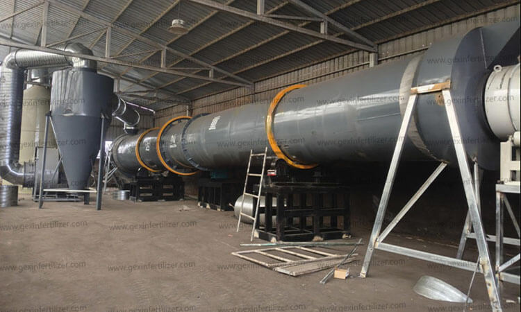 Non-Drying Organic Fertilizer Production Line in Ethiopia