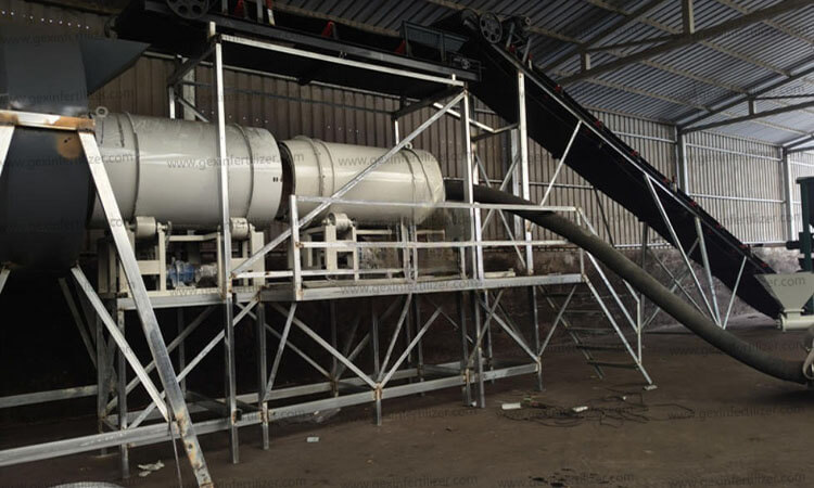 Non Drying Organic Fertilizer Production Line