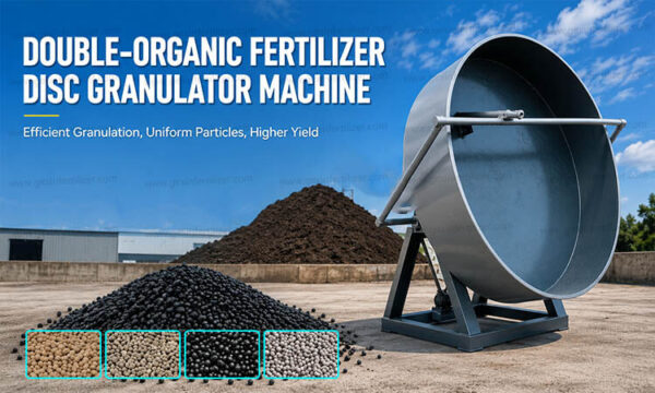 Organic Fertilizer Disc Granulator Machine