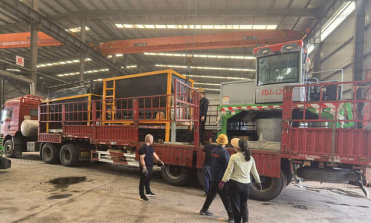 Powder Organic Fertilizer Production Line Delivered