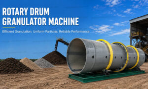 Rotary Drum Granulator Machine for Fertilizer Production