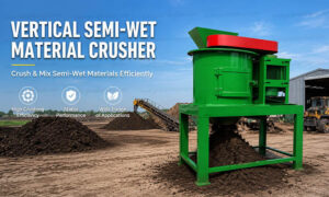 Vertical Semi-Wet Material Crusher for Sale