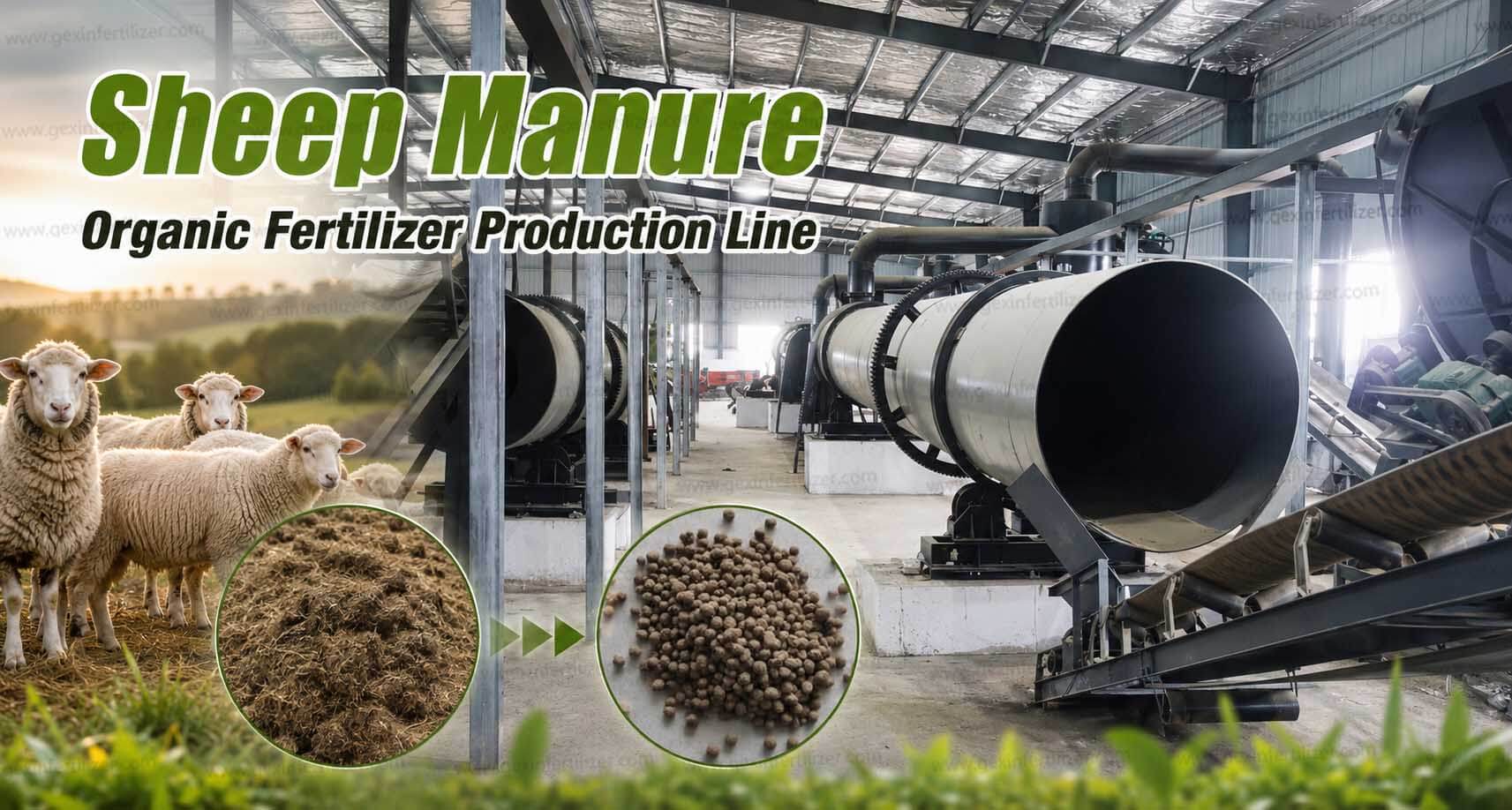 Sheep Manure Organic Fertilizer Production Line